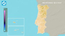 Amanhã, sexta-feira, a chuva voltará a intensificar-se, principalmente no noroeste de Portugal Continental