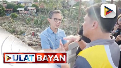 DPWH Sec. Dizon, binisita ang Talisay City na sinalanta ng Bagyong #TinoPH; tulong ng ahensya, tiniyak | ulat ni Jessee Atienza