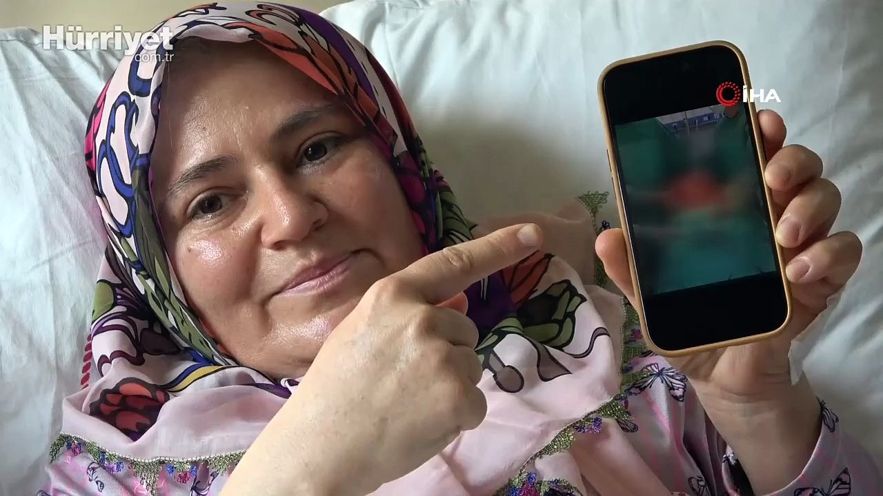 Karın ağrısı ve şişkinlik şikayetiyle hastaneye gitti! Karnından 8,5 kiloluk kitle çıkarıldı