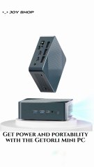 Getorli Mini PC: Power Your Productivity in 60 Seconds!