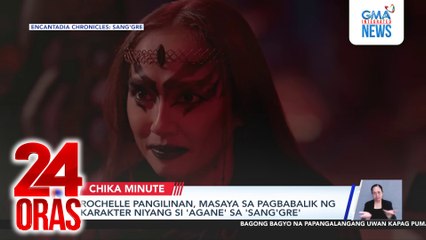 Rochelle Pangilinan, masaya sa pagbabalik ng karakter niyang si 'Agane' sa 'Sang'gre' | 24 Oras