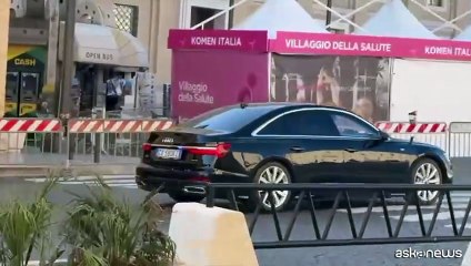 Abu Mazen arriva in Vaticano per incontrare il Papa