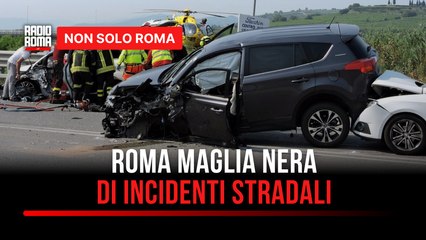 Roma è maglia nera di incidenti stradali: come fermare la strage?