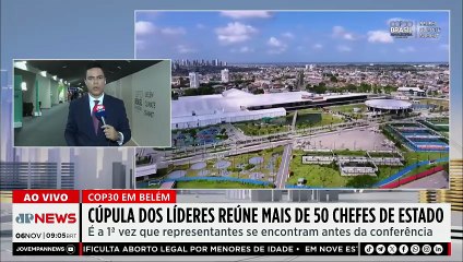 Cúpula com mais de 50 líderes da COP30 começa em Belém