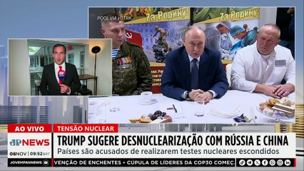 Trump: EUA podem trabalhar em plano de desnuclearização com China e Rússia