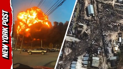 New satellite images show trail of destruction after deadly UPS plane crash