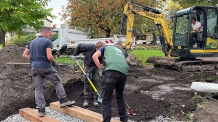 Villars : le jardin public se refait une beauté avec les apprentis du Campus Montravel