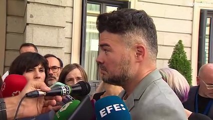 "¿Qué tiene que pasar para que ERC deje de apoyar al PSOE?" Rufián decía esto en junio
