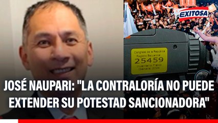 Uso de cámara del Congreso en mitin de FP: "La Contraloría no puede extender su potestad sancionadora a autoridades elegidas", asegura experto