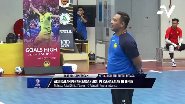 Skuad futsal negara dalam persediaan rapi menjelang Piala Asia pada Januari tahun depan