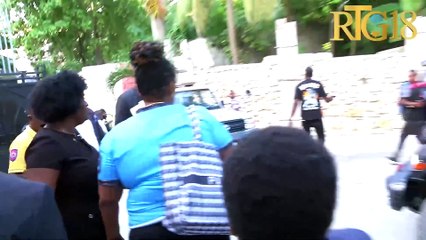 Rosemila Petit-Frère endispoze pandan komisè Gouvènman an tap tandel nan pakè a