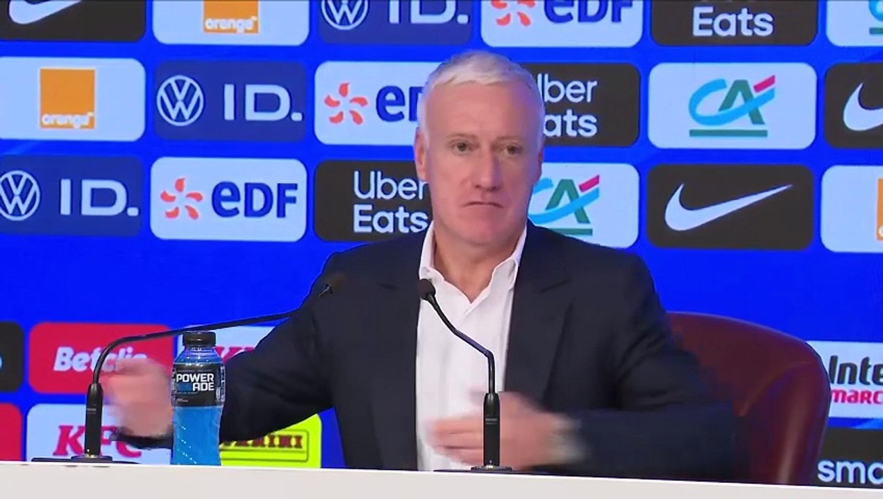 Didier Deschamps : « N'Golo Kanté ? Il est à son meilleur niveau » - Foot - Qualif. Coupe du monde - Bleus