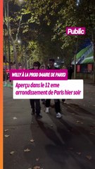 Willy à la Prod aperçu dans le 12ᵉ arrondissement de Paris, à la sortie du concert de Katy Perry !