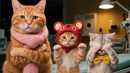 The Big Kitten Dilemma! 🐱 Daisy Struggles to Care for Tiny Tiger-Hat & Yin Yin — A Sweet Rescue Story ❤️🐾