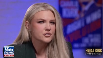 Erika Kirk makes plea to public over Charlie Kirk assassination video
