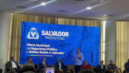 Bruno elogia Jerônimo e destaca trabalho conjunto pela segurança de Salvador: "Política é feita de gestos"