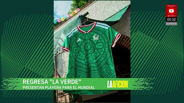 Presentan el jersey de la Selección Mexicana para el Mundial 2026