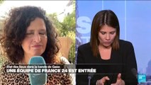 Gaza : notre correspondante entre dans l’enclave, sous strict contrôle israélien