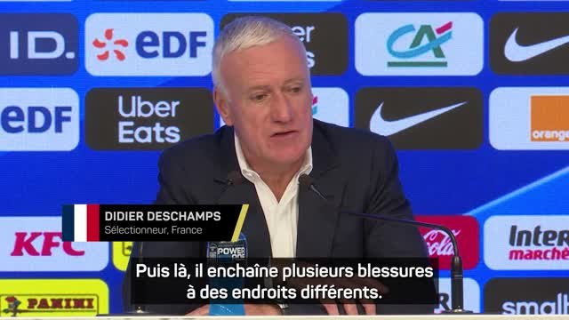 Bleus - Deschamps réagit à la blessure d’Ousmane Dembélé
