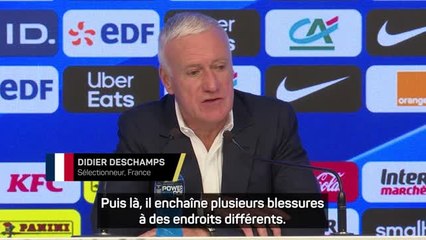 Bleus - Deschamps réagit à la blessure d’Ousmane Dembélé