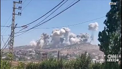 SON DAKİKA... İsrail Lübnan'ı böyle vurdu! Yeni hava saldırısı başlattı...