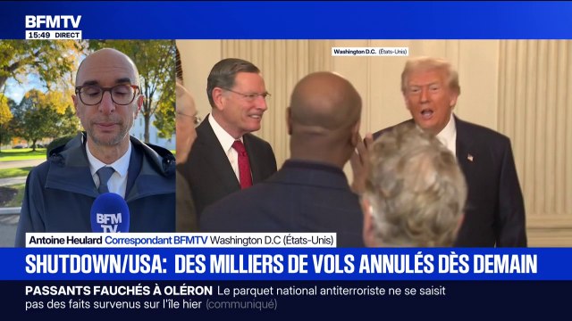 Shutdown aux États-Unis: des milliers de vols sont annulés à partir de ce vendredi