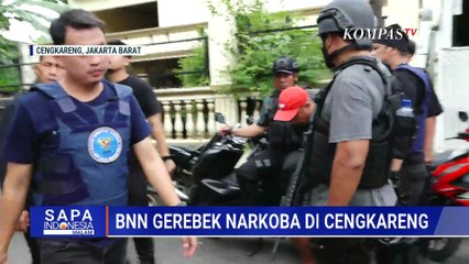 BNN Grebek Sarang Narkoba di Cengkareng & Kampung Bahari, Sejumlah Orang Ditangkap