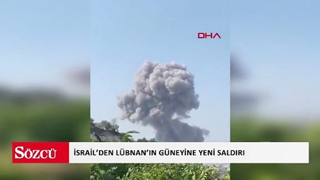 İsrail’den Lübnan’ın güneyine yeni saldırı: 1 ölü, 8 yaralı