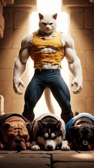 The Rise of the White Cat 🐾 | Emotional Cat vs Dog Story | From Weak to Powerful Hero 🐱🔥PART 32