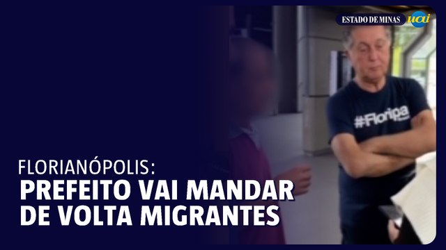 Prefeito de Florianópolis promete passagem 'de volta' a quem chegar sem emprego