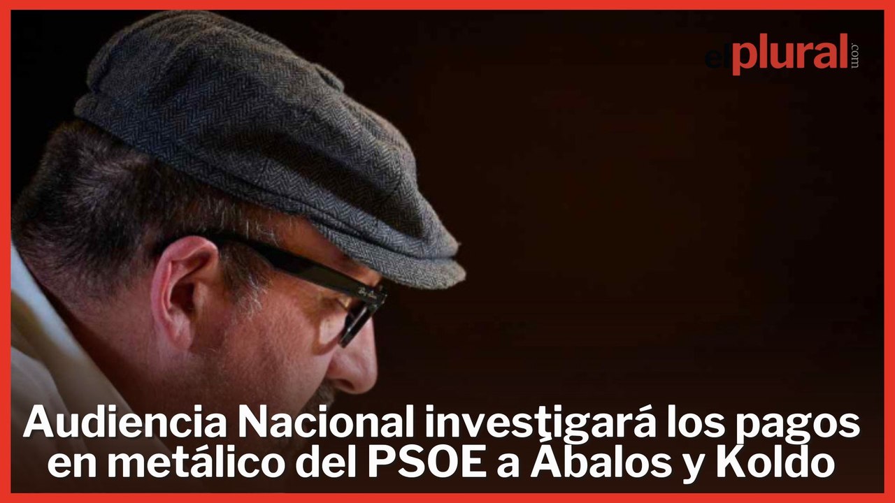 La Audiencia Nacional investigará los pagos en metálico del PSOE a Ábalos y Koldo