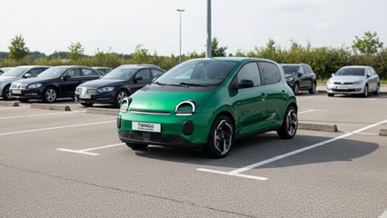 Renault Twingo Electric (2026) im knallgrünen Techno Vert – alle Infos & Details