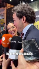Íñigo Onieva muestra su emoción ante las palabras que le dedicó su suegra.