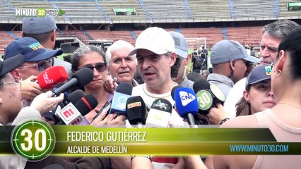 ¡Golazo social! Fico garantiza que la megaobra del estadio Atanasio Girardot garantiza la protección a los venteros