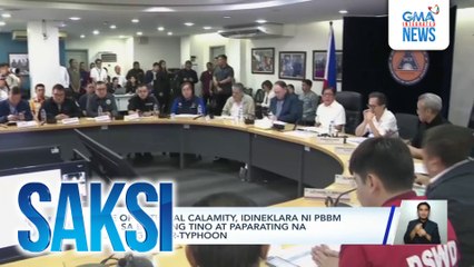 State of national calamity, idineklara ni PBBM dahil sa Bagyong Tino at paparating na posibleng super-typhoon | Saksi