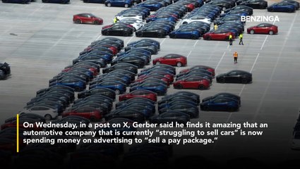 Tesla Slammed For Spending Money On Promoting Elon Musk's $1 Trillion Pay Package, While 'Struggling To Sell Cars'