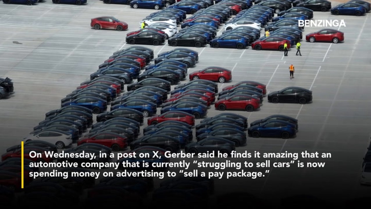 Tesla Slammed For Spending Money On Promoting Elon Musk's $1 Trillion Pay Package, While 'Struggling To Sell Cars'