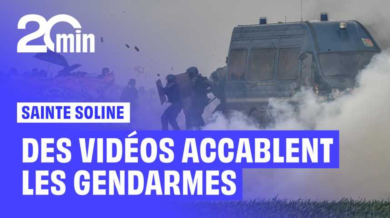 Sainte-Soline : une enquête administrative ouverte après la publication de vidéos accablantes pour les gendarmes