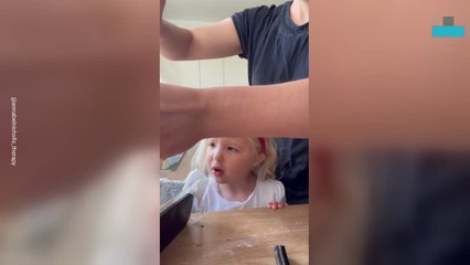 Little Girl Desperately Wants More Chocolate