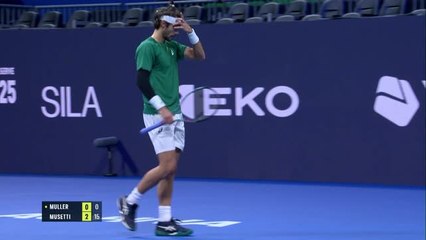 Athènes - Müller s'arrête en quarts