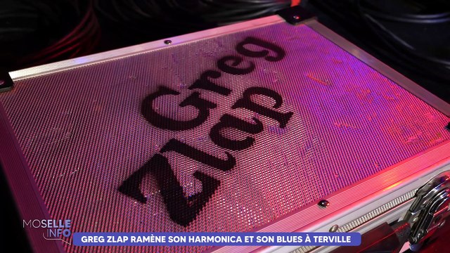 Greg Zlap, de l’harmonica et du blues à Terville