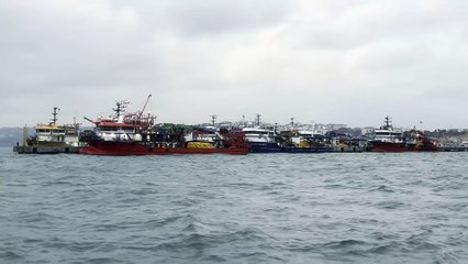 Sinop'ta balık avına rüzgar engeli