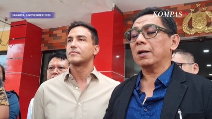 Hamish Daud Sambangi Polres Jaksel Lengkapi Bukti Laporan Dugaan Pencemaran Nama Baik