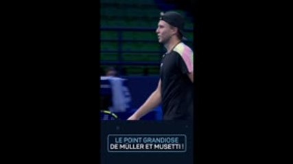 Athènes - Le génie et l'artiste : Musetti et Müller nous offrent un des points de l'année !