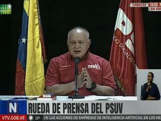 Sec. Gral. del PSUV Cabello informó que la consulta del 23 garantiza la paz y la soberanía del país