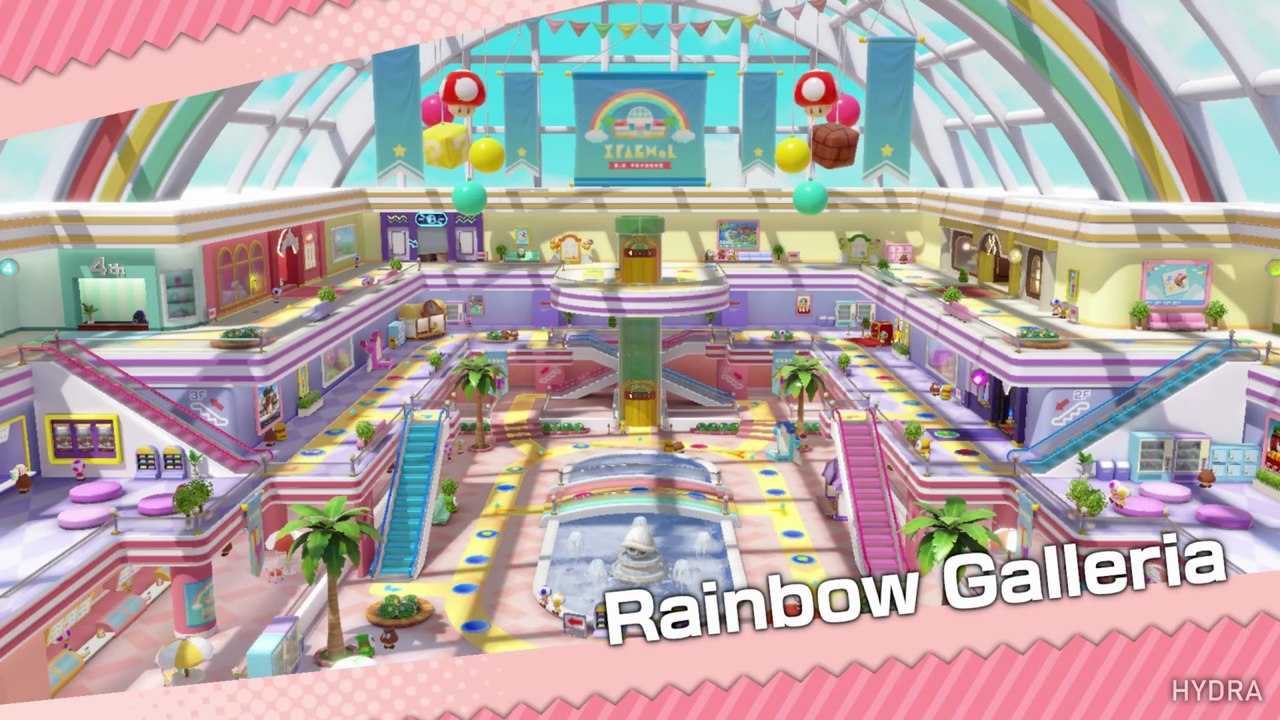 SUPER MARIO PARTY JAMBOREE Gameplay Walkthrough Part 6 - RAINBOW GALLERIA (Nintendo Switch)