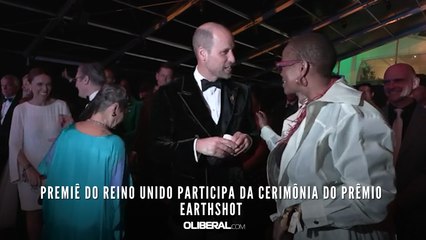 Premiê do Reino Unido participa da cerimônia do Prêmio Earthshot