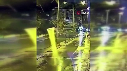 Kaygan yolda feci son! Kameralara yansıyan anlar yürekleri dağladı!