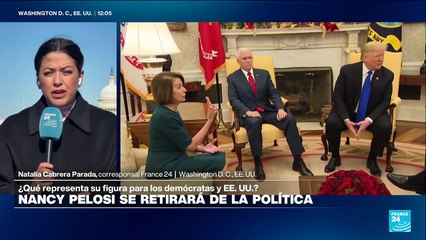 Informe desde Washington: Nancy Pelosi se retira de la política en Estados Unidos