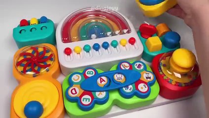 ASMR Toy video Big Fidget Board & Colorful fidget toys ASMR Satisfying with Unboxing.